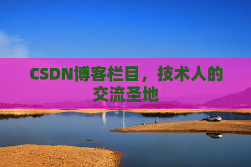 CSDN博客栏目，技术人的交流圣地